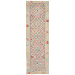 Kilim 73x244 Cm Kilim, Afghanistan, Hand-carded Wool,