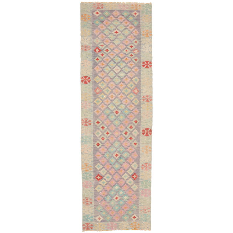 Kilim 73x244 Cm Kilim, Afghanistan, Hand-carded Wool,