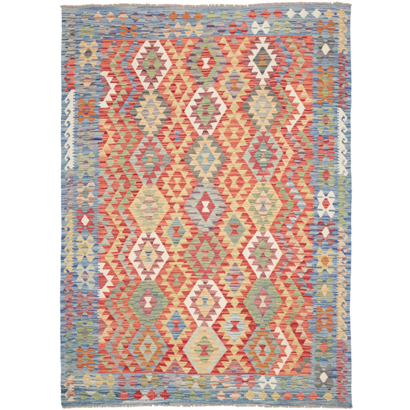 Kilim 170x237 Cm Kilim, Afghanistan, Hand-carded Wool