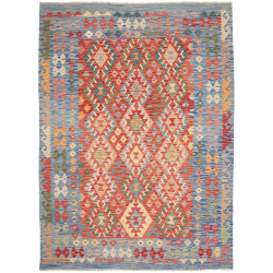 Kilim 173x241 Cm Kilim, Afghanistan, Hand-carded Wool,