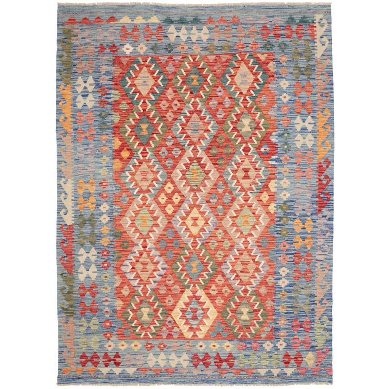 Kilim 173x241 Cm Kilim, Afghanistan, Hand-carded Wool,