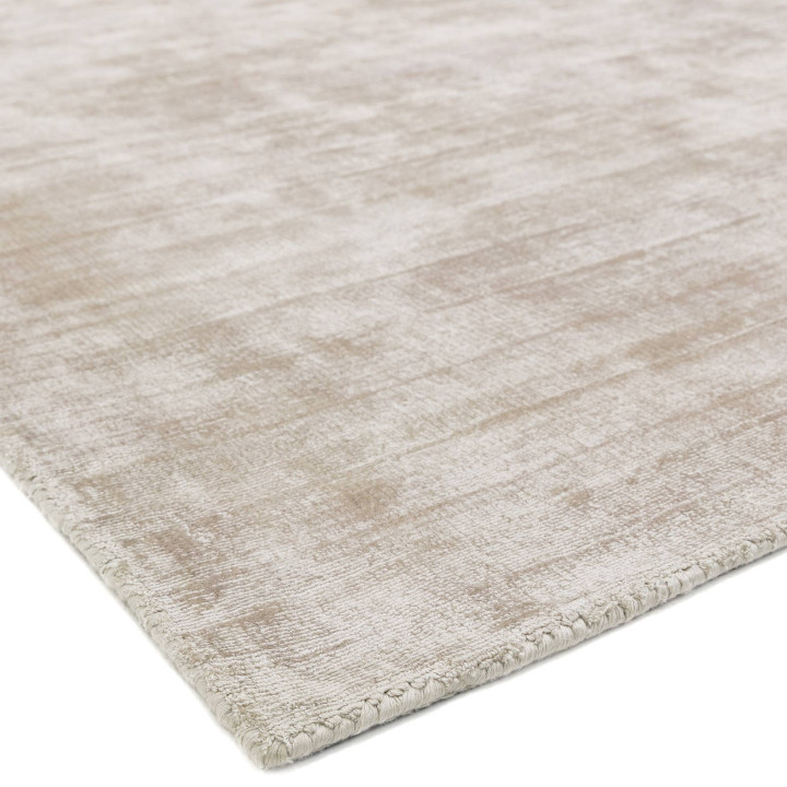 Rug Blade plain beige taupe runner 66x240 cm
