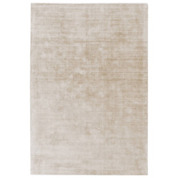 Tappeto Blade tinta unita beige e tortora 120x17