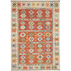 Kilim 172x248 Cm Kilim, Afghanistan, Hand-carded Wool,
