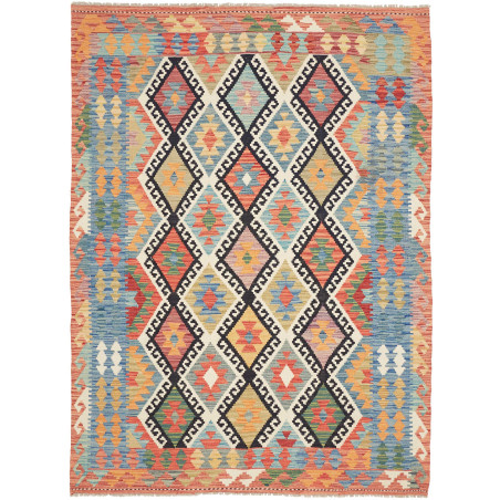 Kilim 174x235 Cm Kilim, Afghanistan, Hand-carded Wool (warp: