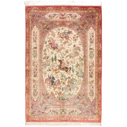 Ghom Silk 132x201 Cm Ghom Silk, Persia, 100% Silk (silk