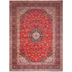 Ardakan 300x403 Cm Ardakan, Persia, Hand-carded Wool,