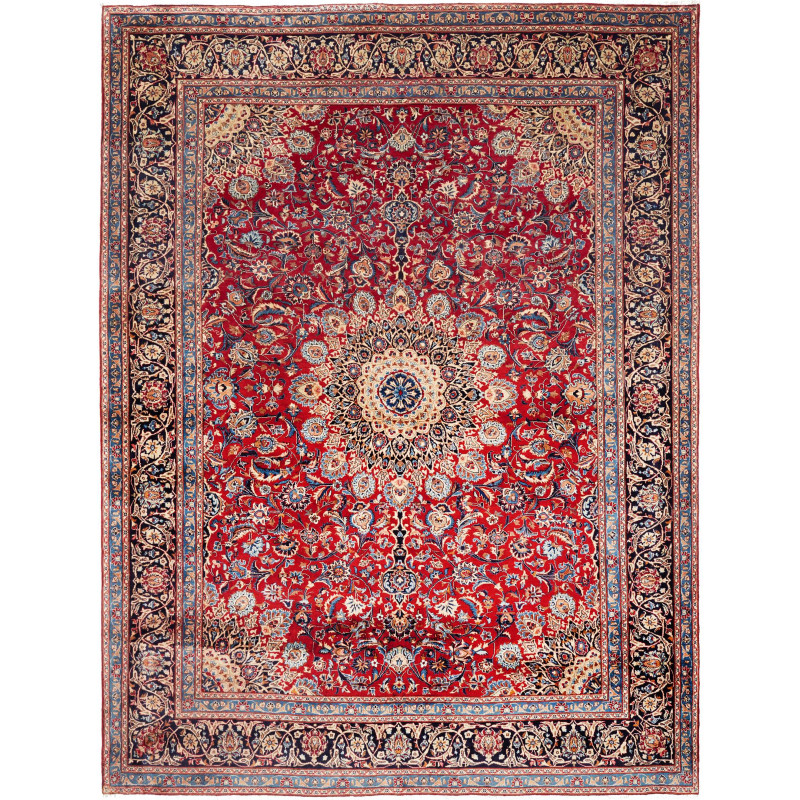 Kashmar 256x337 Cm Kashmar, Persia, Hand-carded Wool (warp: