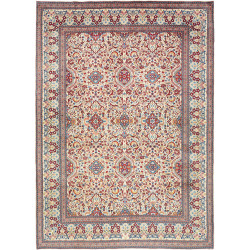 Kashan 248x345 Cm Kashan, Persia, Hand-carded Wool (warp: