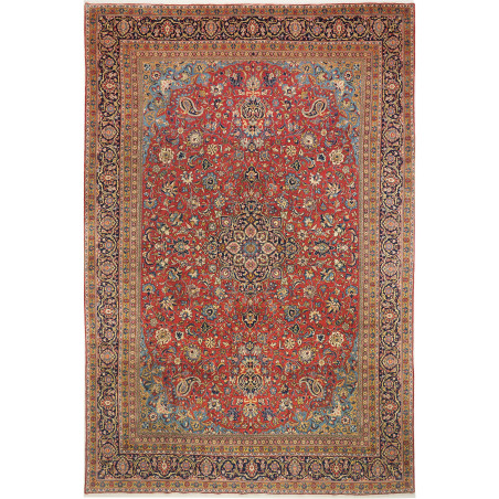 Shahreza 287x430 Cm Shahreza Persia Hand-carded Wool Cotton