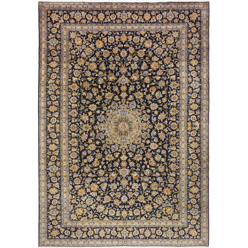 Kashan 258x375 Cm Kashan Persia Hand-carded Wool Cotton