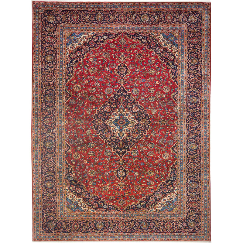 Ardakan 300x405 Cm Ardakan, Persia, Hand-carded Wool (warp: