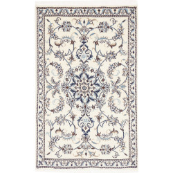 Nain Kashmar 85x138 Cm Nain Kashmar, Persia, Hand-carded