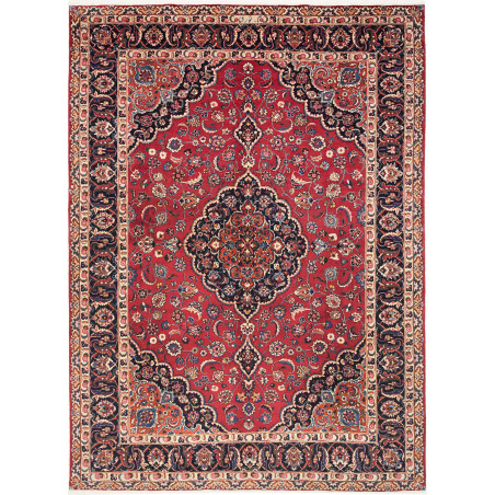 Mashad 240x332 Cm Mashad, Persia, Hand-carded Wool (warp: