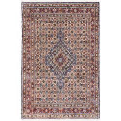 Moud 97x146 Cm Moud, Persia, Hand-carded Wool, Cotton,
