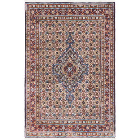 Moud 97x146 Cm Moud, Persia, Hand-carded Wool, Cotton,