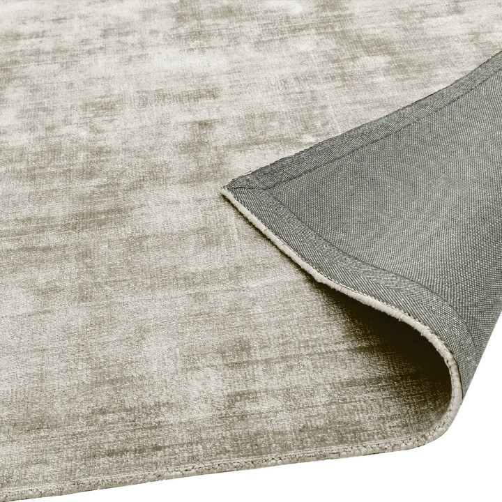 Rug Blade plain silver grey runner 66x240 cm