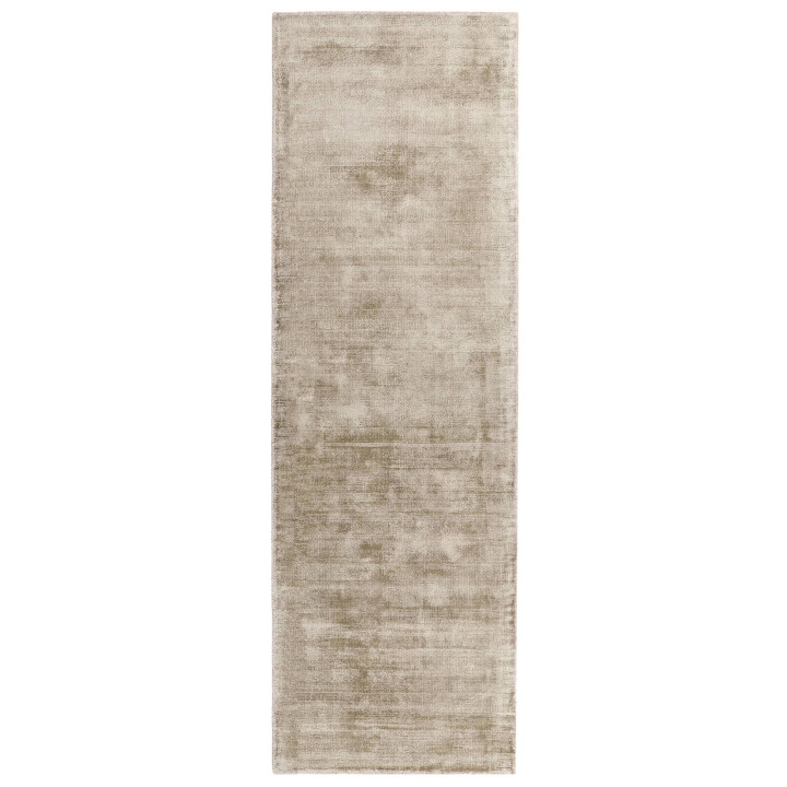 Rug Blade plain silver grey runner 66x240 cm