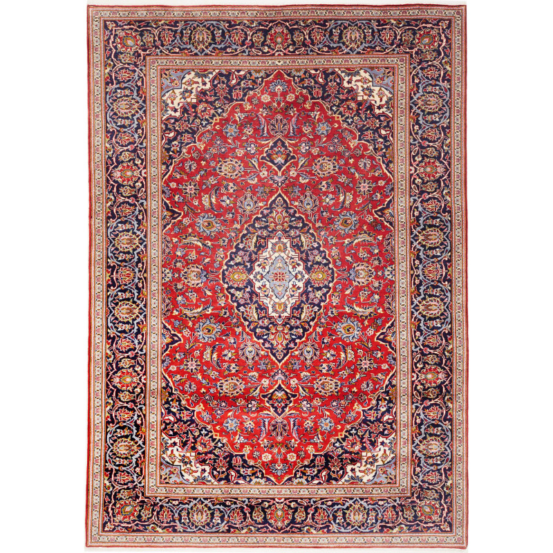 Ardakan 205x292 Cm Ardakan Persia Hand-carded Wool Cotton