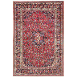 Mashad 193x289 Cm Mashad, Persia, Hand-carded Wool, Cotton,