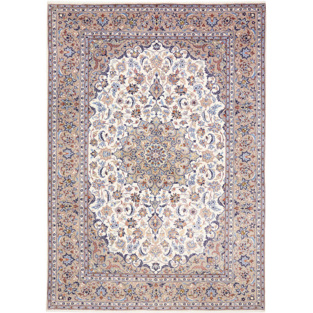 Kashan 200x285 Cm Kashan, Persia, Hand-carded Wool (cotton