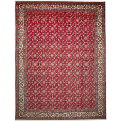 Varamin 293x388 Cm Varamin, Persia, Hand-carded Wool (warp: