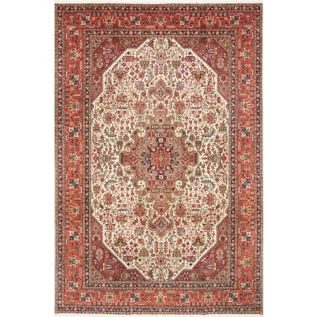 Tabriz 200x300 Cm Tabriz Persia Hand-carded Wool (cotton