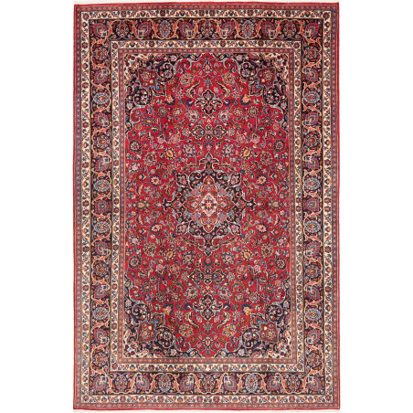 Mashad 193x300 Cm Mashad, Persia, Hand-carded Wool (warp: