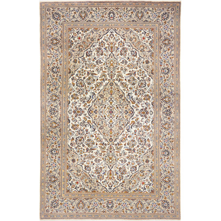 Kashan 192x305 Cm Kashan, Persia, Hand-carded Wool (warp: