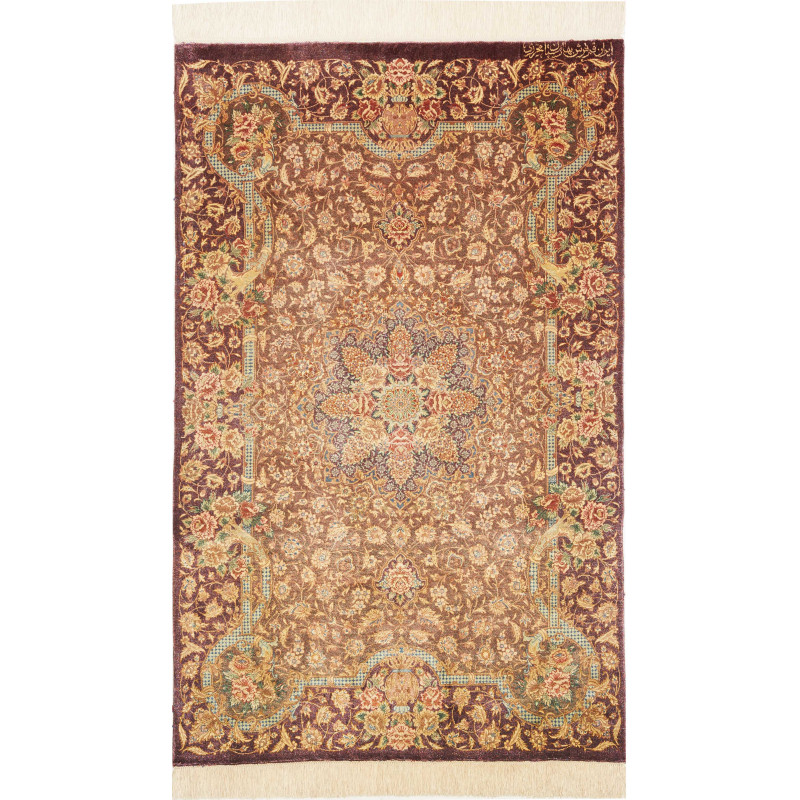 Ghom Silk 77x121 Cm Ghom Silk, Persia, 100% Silk