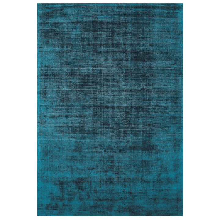 Rug Blade plain dark green teal 240x340 cm