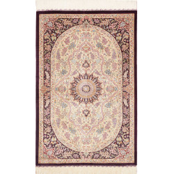 Ghom Silk 79x122 Cm Ghom Silk Persia 100% Silk Hand-knotted