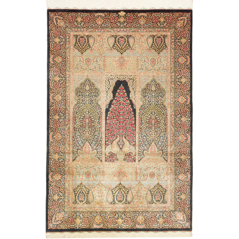 Ghom Silk 101x156 Cm Ghom Silk, Persia, 100% Silk,