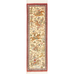 Ghom Silk 38x132 Cm Ghom Silk Persia 100% Silk