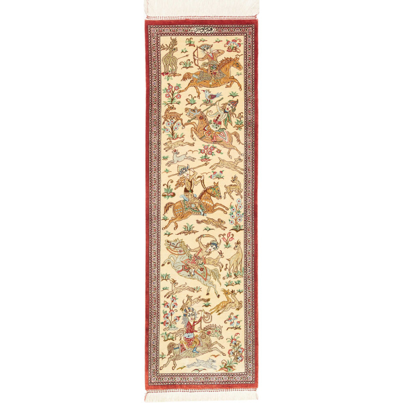 Ghom Silk 38x132 Cm Ghom Silk Persia 100% Silk