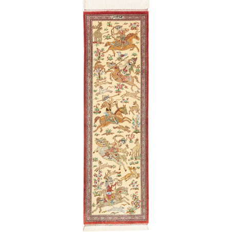 Ghom Silk 38x132 Cm Ghom Silk Persia 100% Silk