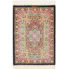Rug Ghom Silk Persia 61x87 Deep Navy Fuchsia