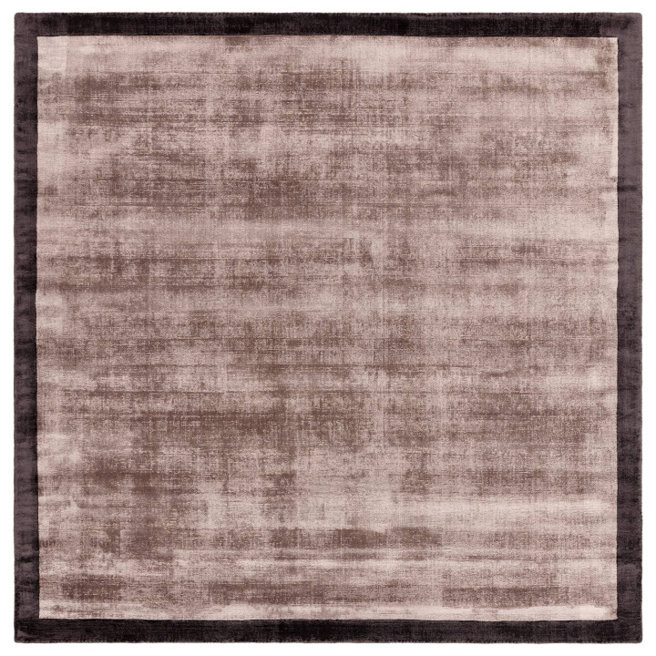 Rug Blade Border geometric dark grey light grey