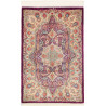 Rug Ghom Silk Persia 61x94 Purple Cream