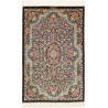 Rug Ghom Silk Persia 78x120 Navy Blue Red