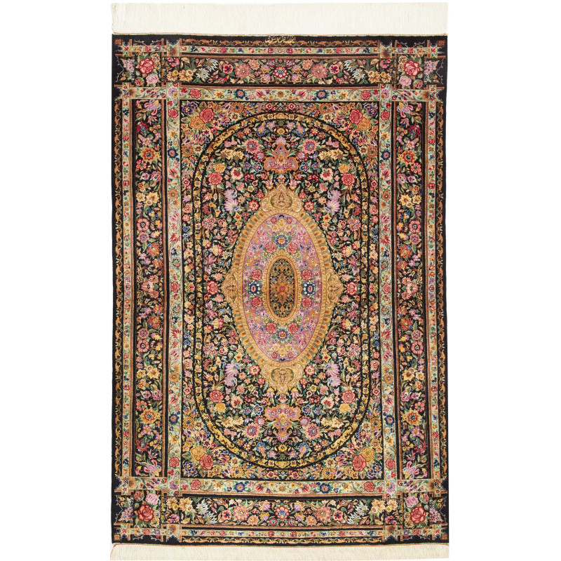 Ghom Silk 100x151 Cm Ghom Silk, Persia, 100% Silk,