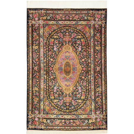 Ghom Silk 100x151 Cm Ghom Silk, Persia, 100% Silk,