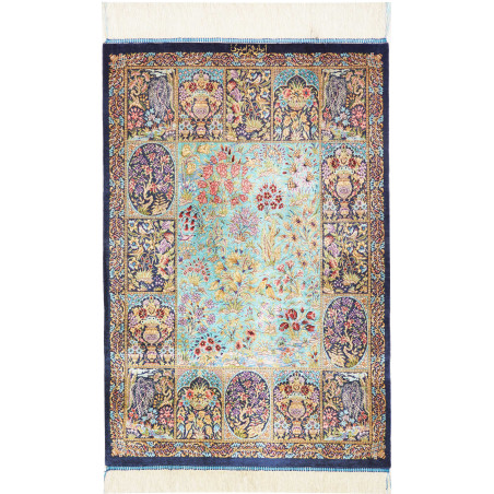Ghom Silk 60x91 Cm Ghom Silk, Persia, 100% Silk,