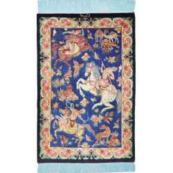 Ghom Silk 57x87 Cm Ghom Silk Persia 100% Silk