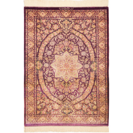 Ghom Silk 80x117 Cm Ghom Silk, Persia, 100% Silk (warp: