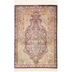 Ghom Silk 79x117 Cm Ghom Silk Persia 100% Silk (warp: Silk)