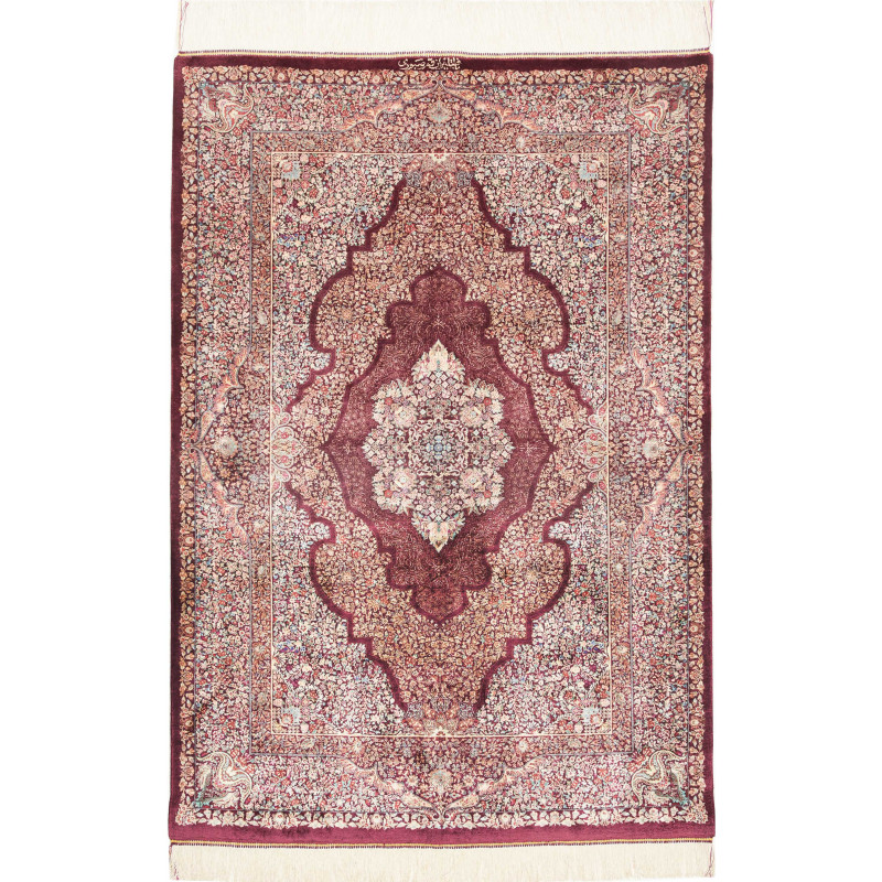 Ghom Silk 100x143 Cm Ghom Silk, Persia, 100% Silk,