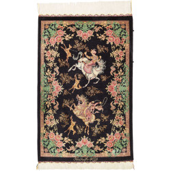 Ghom Silk 57x87 Cm Ghom Silk, Persia, 100% Silk,