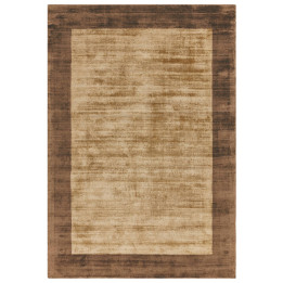 Rug Blade Border geometric brown beige 200x290 c