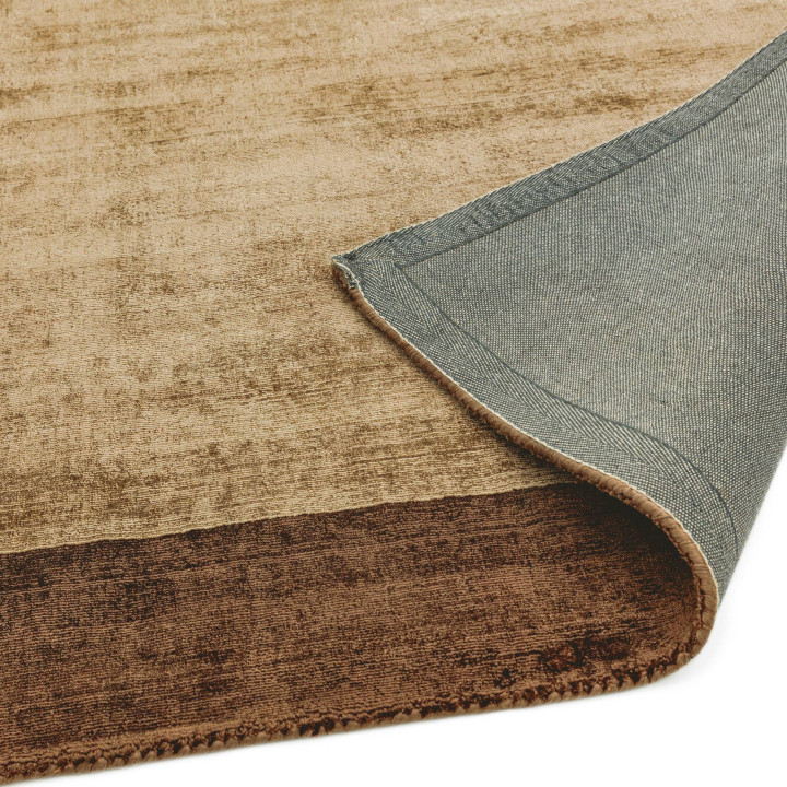 Rug Blade Border geometric brown beige 200x290 c